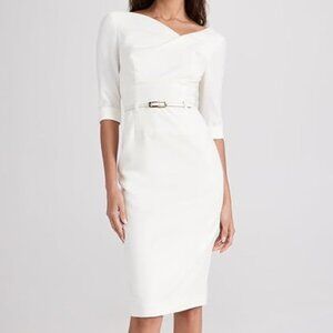 Black Halo Women's 3/4 Sleeve Jackie O Dress